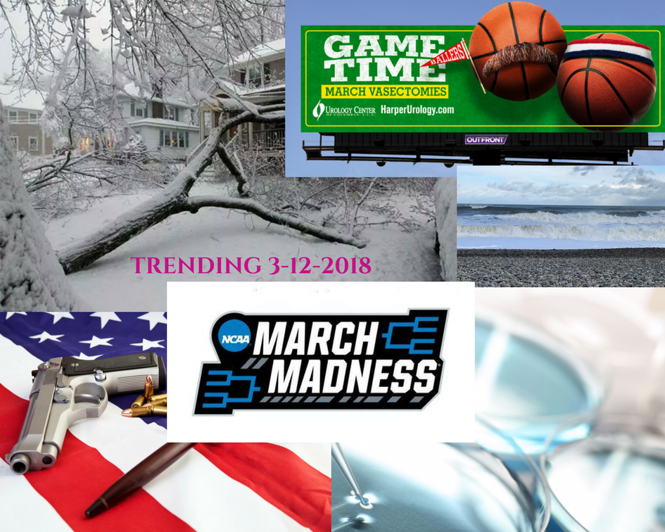Trending 3-12-2018